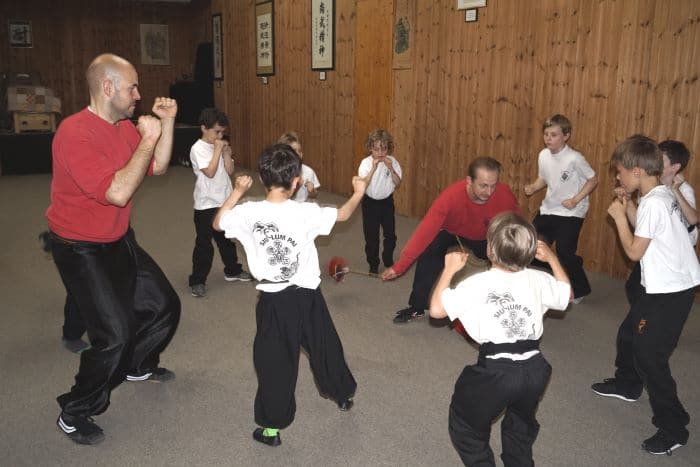 Fitness und Reaktionstraining in der Kung Fu Schule