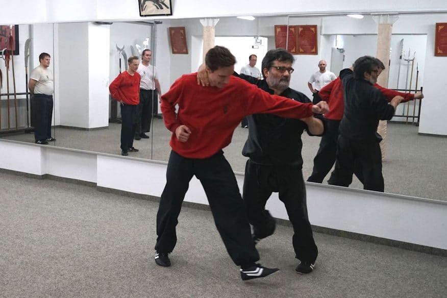 Sifu Alan Baklayan beim Kung Fu Training